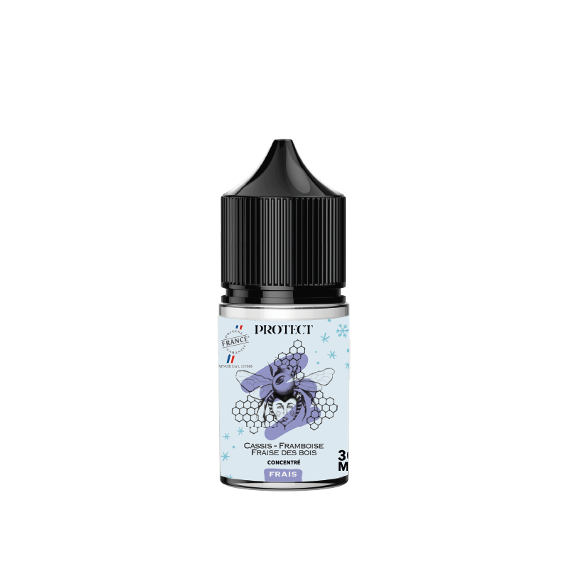 Concentré Cassis Framboise Fraises des bois frais - 30ml