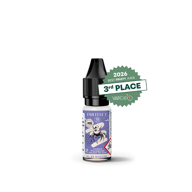 Cassis Framboise Fraises des Bois - Sel de nicotine - 10ml