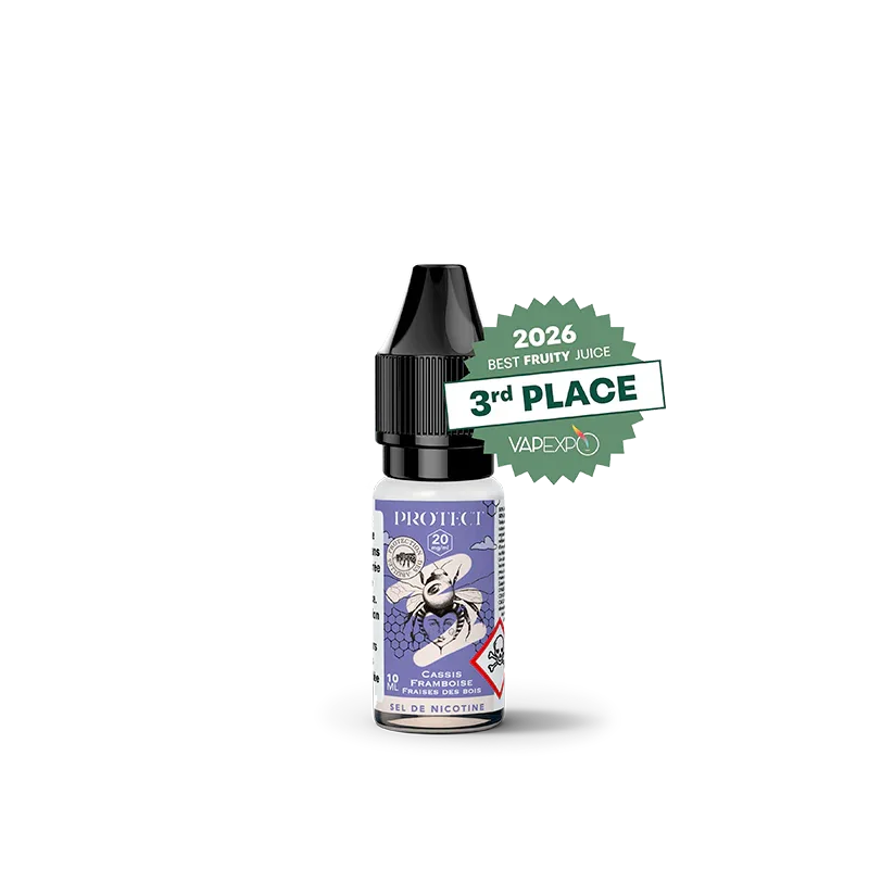 Cassis Framboise Fraises des Bois - Sel de nicotine - 10ml
